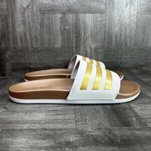Adidas Adilette Women's size 9 Multicolored Comfort Slide
